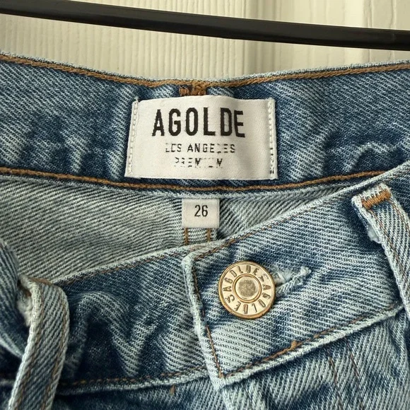 AGOLDE Premium Riley Cropped Straight Jean - Picture 3 of 7